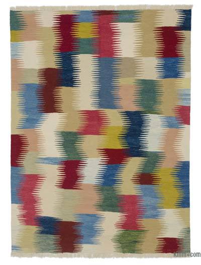 Multicolor Nueva Alfombra Turca Kilim