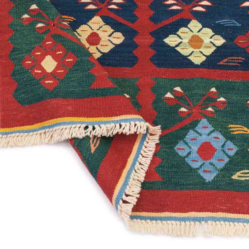 Multicolor New Handwoven Turkish Kilim Rug - K0005817