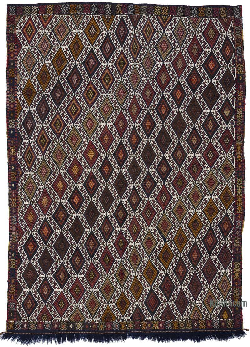 Vintage Konya Jijim - 5' 3" x 7' 5" (63" x 89") - K0005838