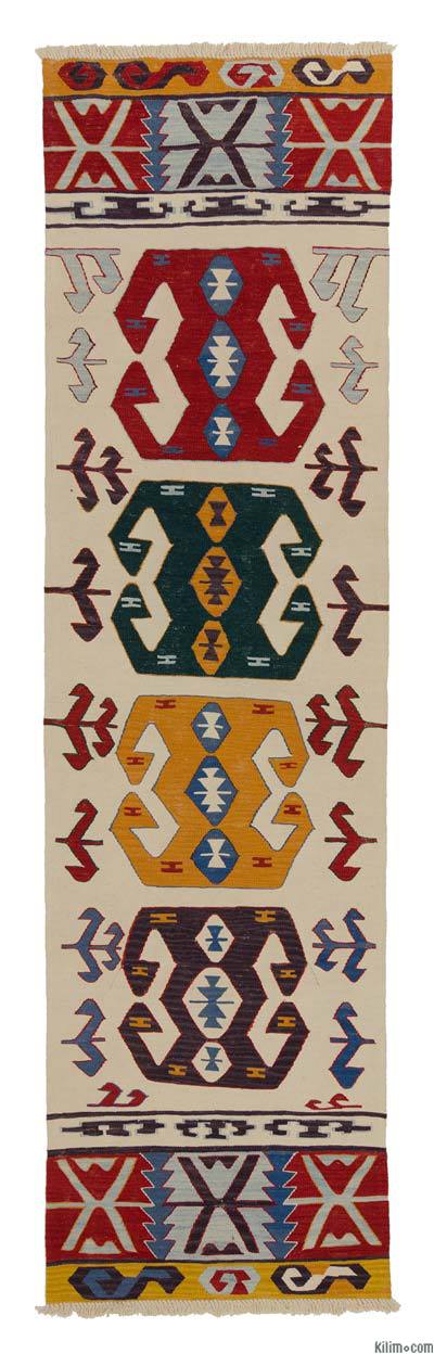 Çok Renkli Yeni Kök Boya Kilim Yolluk
