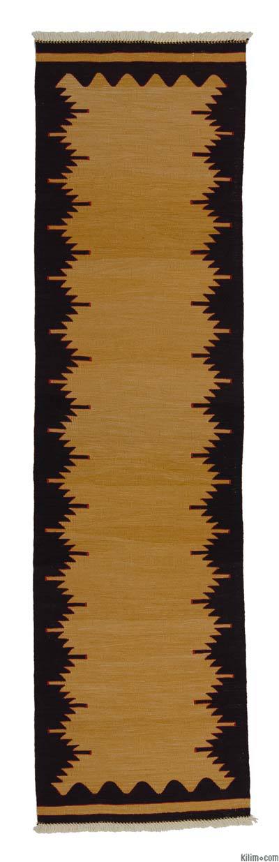 Sarı Yeni Kök Boya Kilim Yolluk