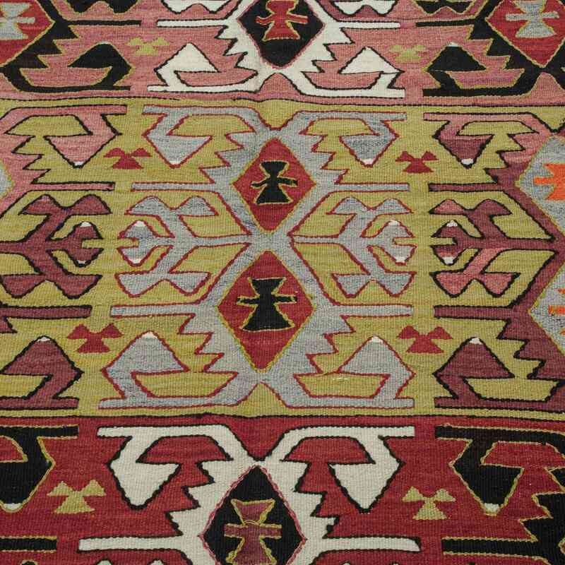 Multicolor Vintage Konya Kilim - 5'  x 11' 6" (60" x 138") - K0006530