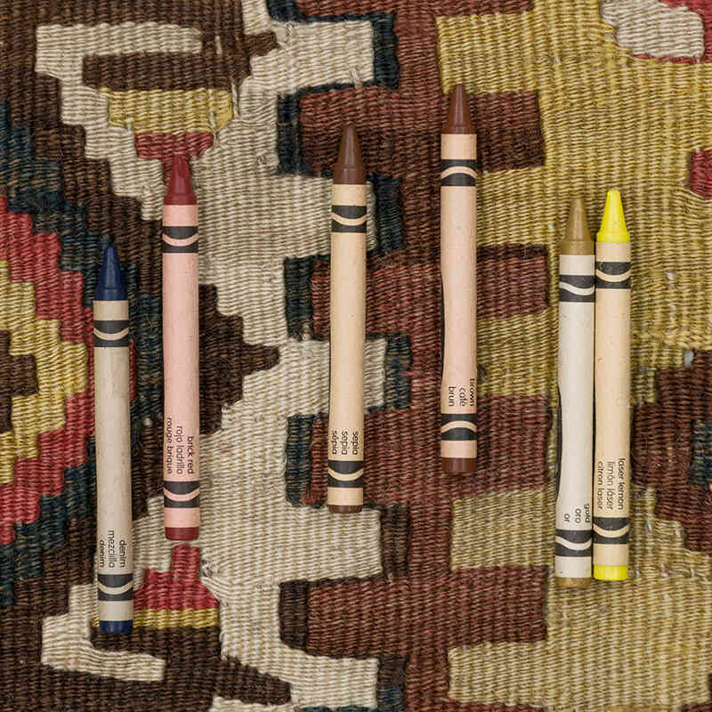 Çok Renkli Antika Hotamış Kilimi - 189 cm x 424 cm - K0007937