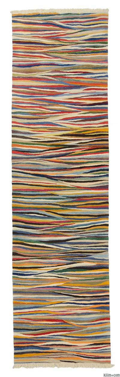 Multicolor New Turkish Kilim Runner