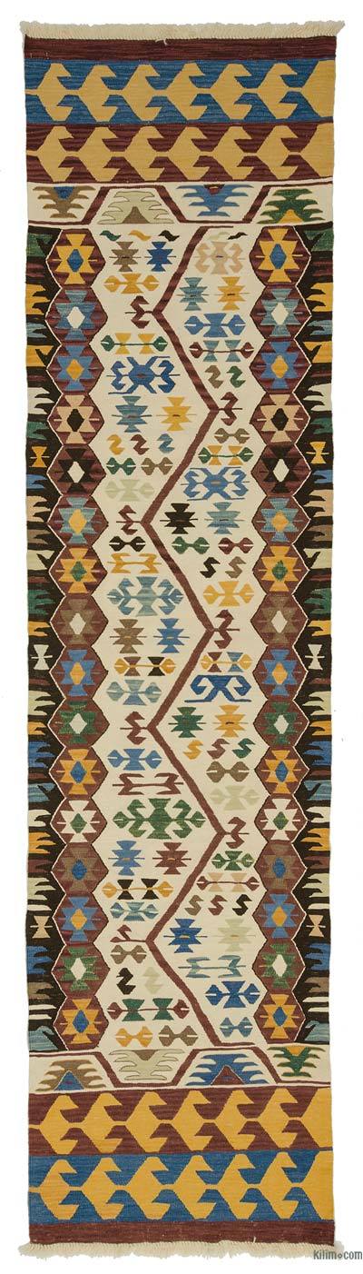 Çok Renkli Yeni Kök Boya Kilim Yolluk