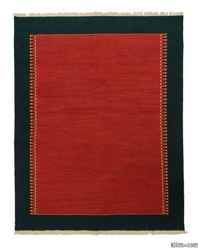 Kırmızı Yeni El Dokuma Kilim