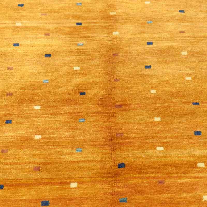 Amarillo Nueva Alfombra Turca De Pila - K0009018