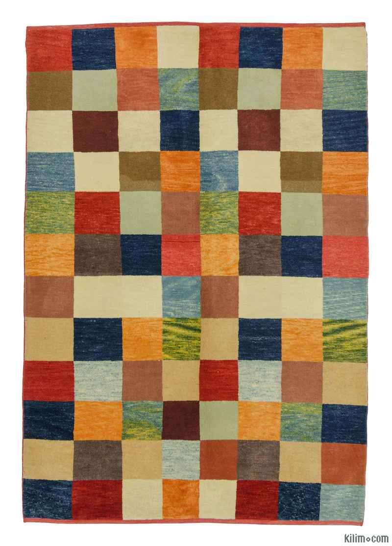 Multicolor Nueva Alfombra Turca De Pila - 125 cm x 179 cm - K0009020