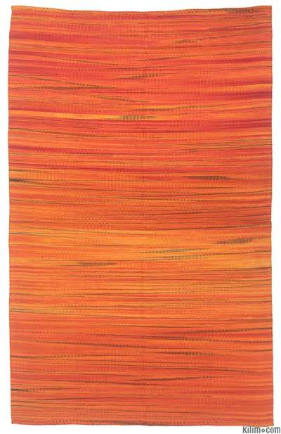 Turuncu Yeni Anadolu Kilimi - 166 cm x 260 cm