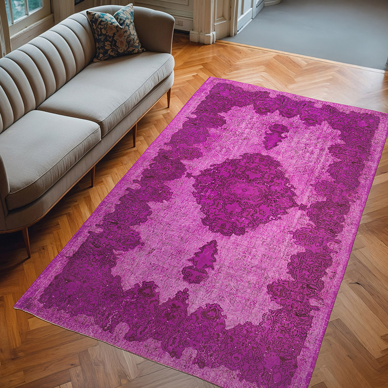 Alfombra Tallada A Mano Sobre Teñida - 173 cm x 282 cm - K0010628