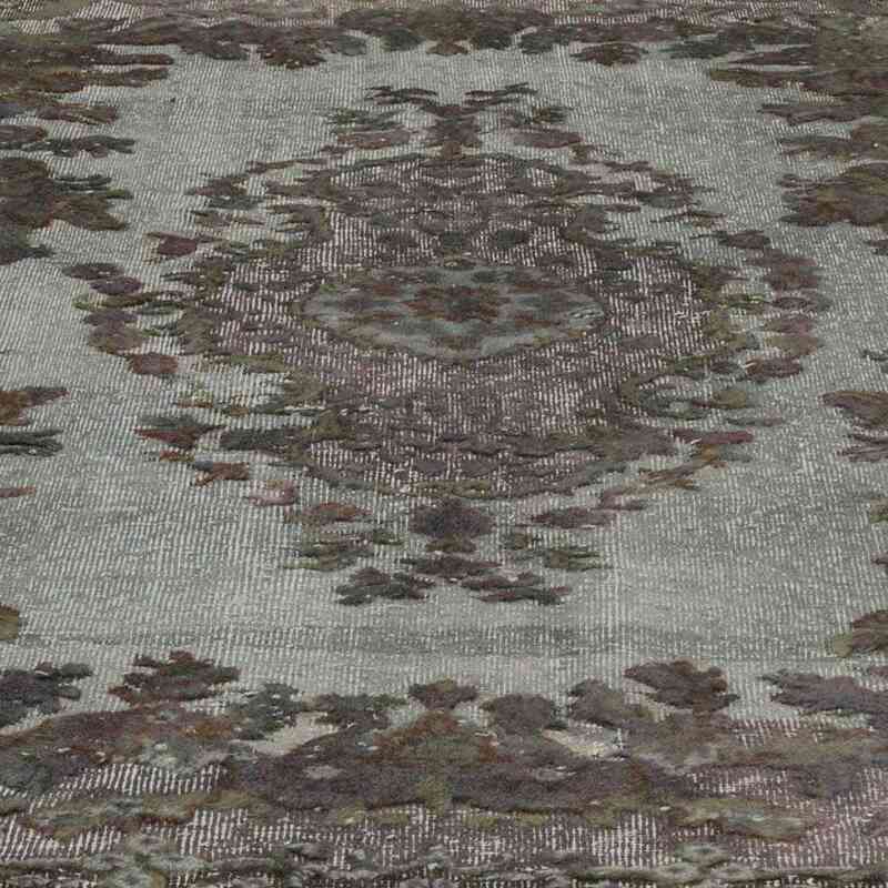 Hand Carved Over-Dyed Rug - 5' 8" x 8' 11" (68" x 107") - K0010651