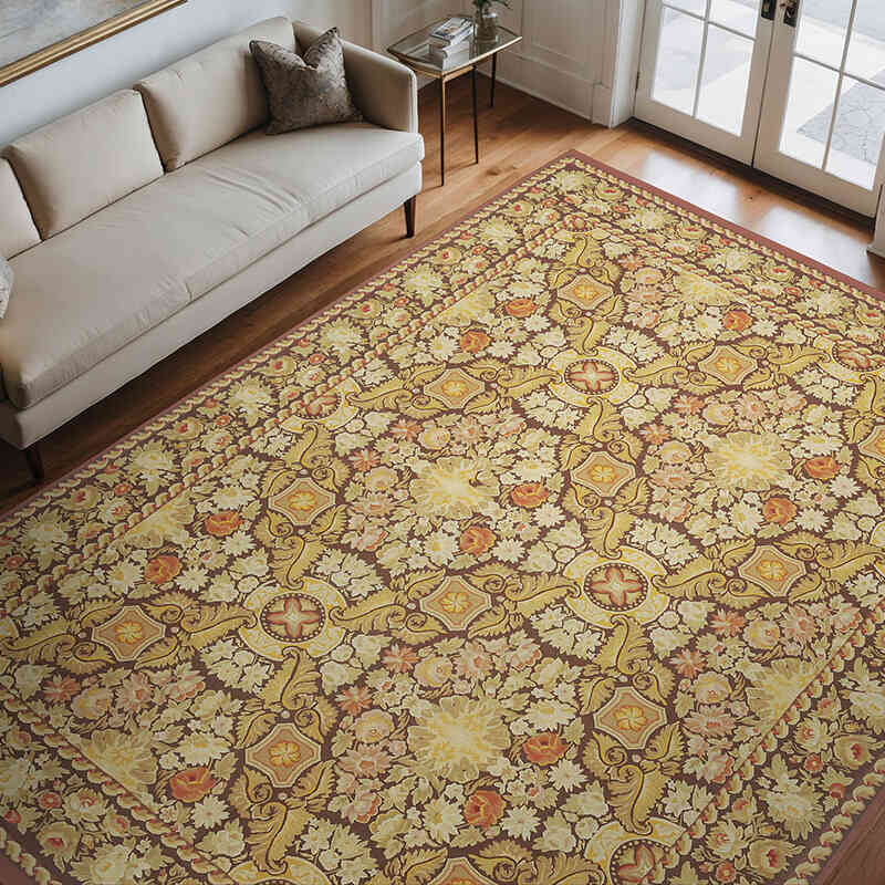 Alfombra Aubusson - 278 cm x 360 cm - K0010692