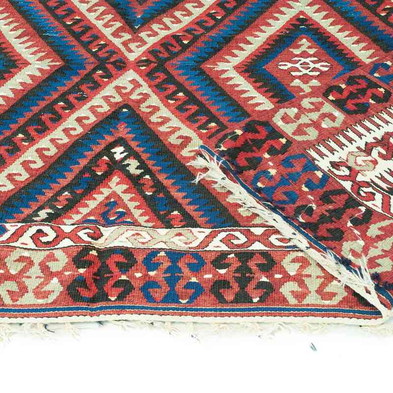 Multicolor Alfombra Vintage Fethiye Kilim - 178 cm x 300 cm - K0010734