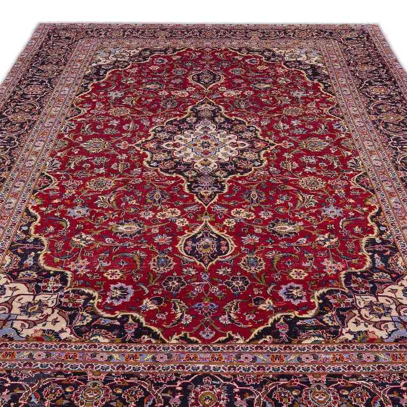 Vintage Hand-Knotted Oriental Rug - 7' 1" x 12'  (85" x 144") - K0018266