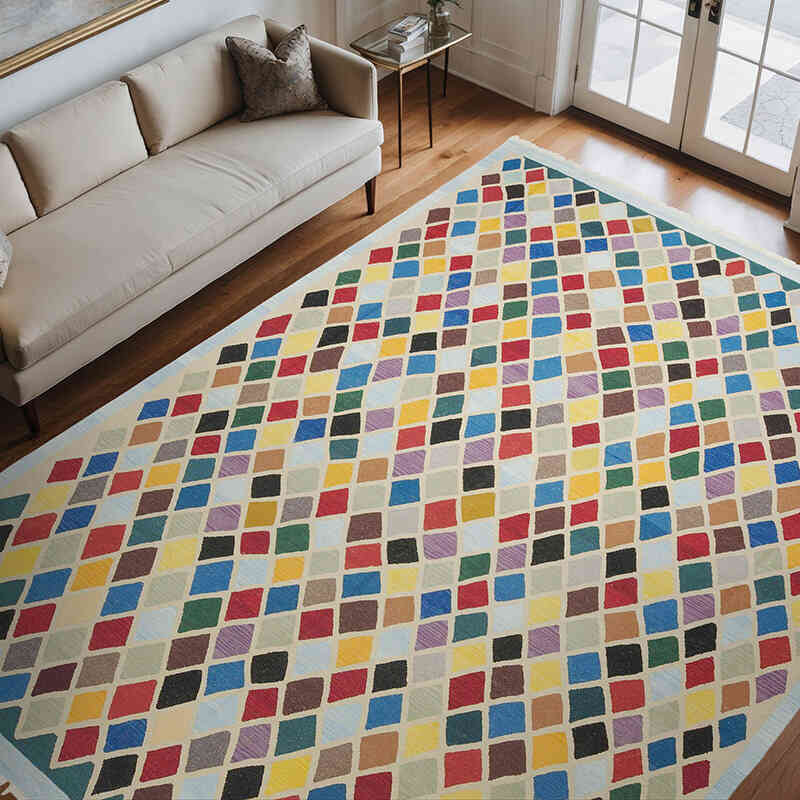 Multicolor Nueva Alfombra Turca Kilim - 273 cm x 358 cm - K0018661