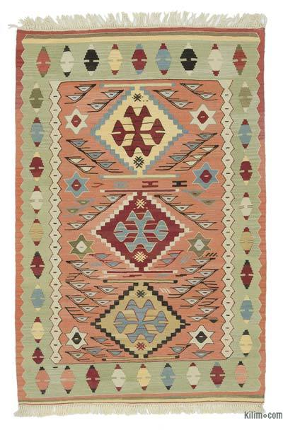 Çok Renkli Yeni El Dokuma Kilim