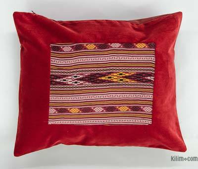 Kilim Pillow Cover - 1' 8" x 1' 4" (20" x 16")