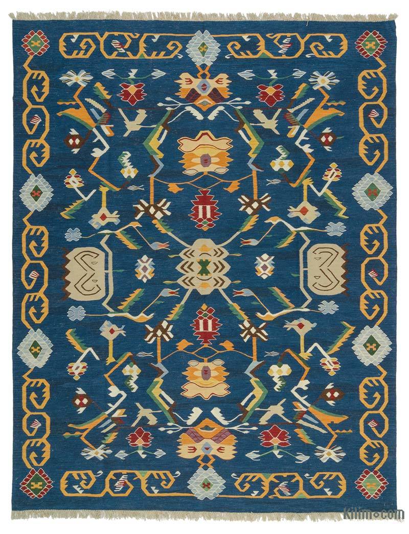 Lacivert Yeni El Dokuma Kilim - K0027664