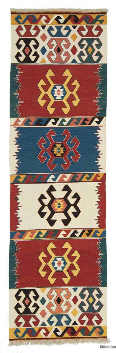 Çok Renkli Yeni Kök Boya Yolluk Kilim