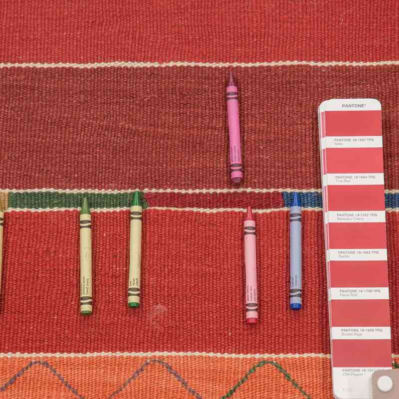 Kırmızı Yeni Kök Boya Yolluk Kilim - K0027686
