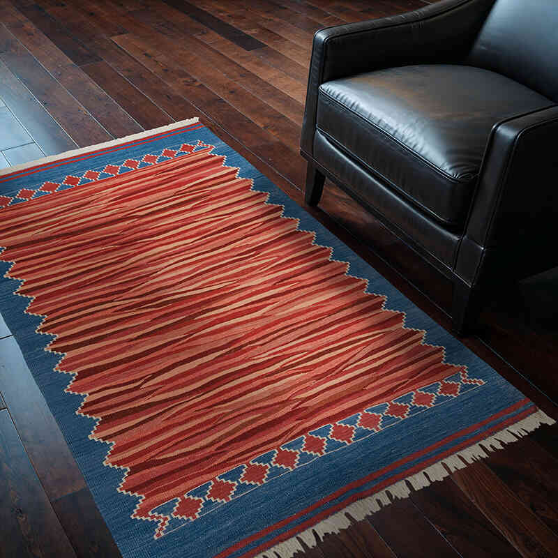 Nueva Alfombra Turca Kilim - K0027786