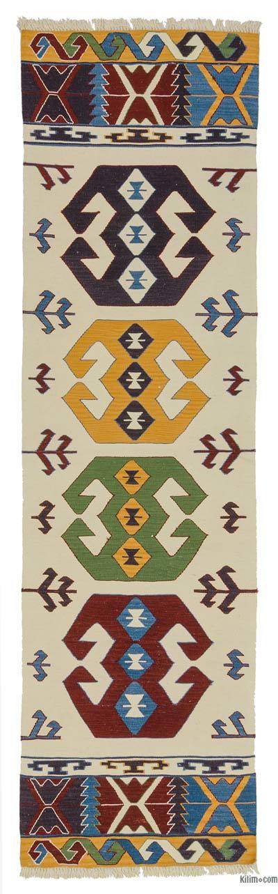 Multicolor Nuevo Kilim Turco De Pasillo