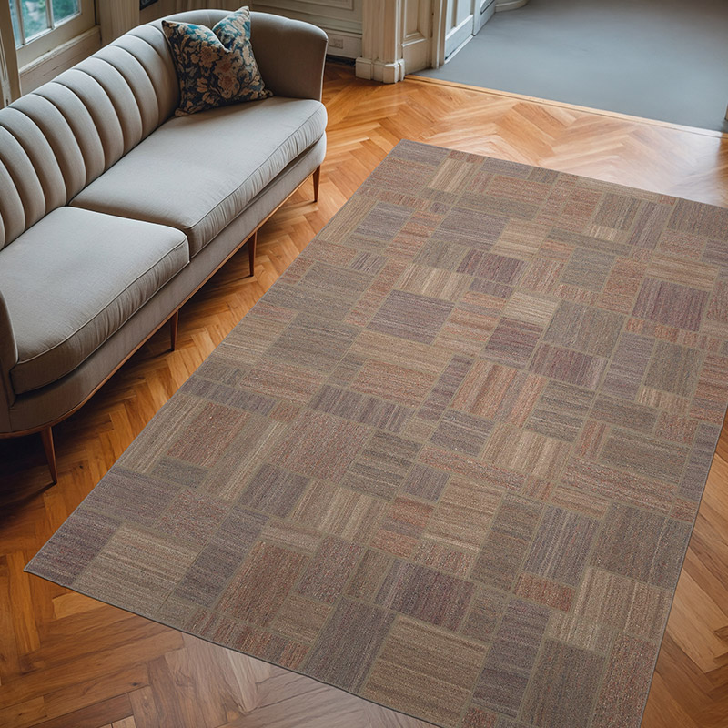 Patchwork Kilim Rug - 6' 6" x 9' 9" (78" x 117") - K0028074