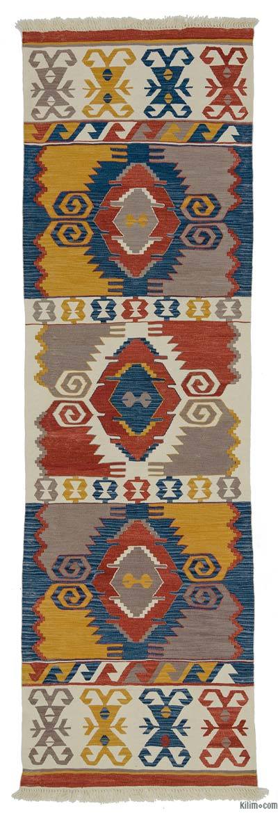 Çok Renkli Yeni El Dokuma Kilim