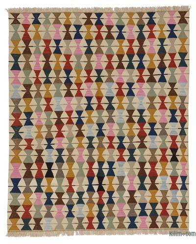 Çok Renkli Yeni El Dokuma Kilim