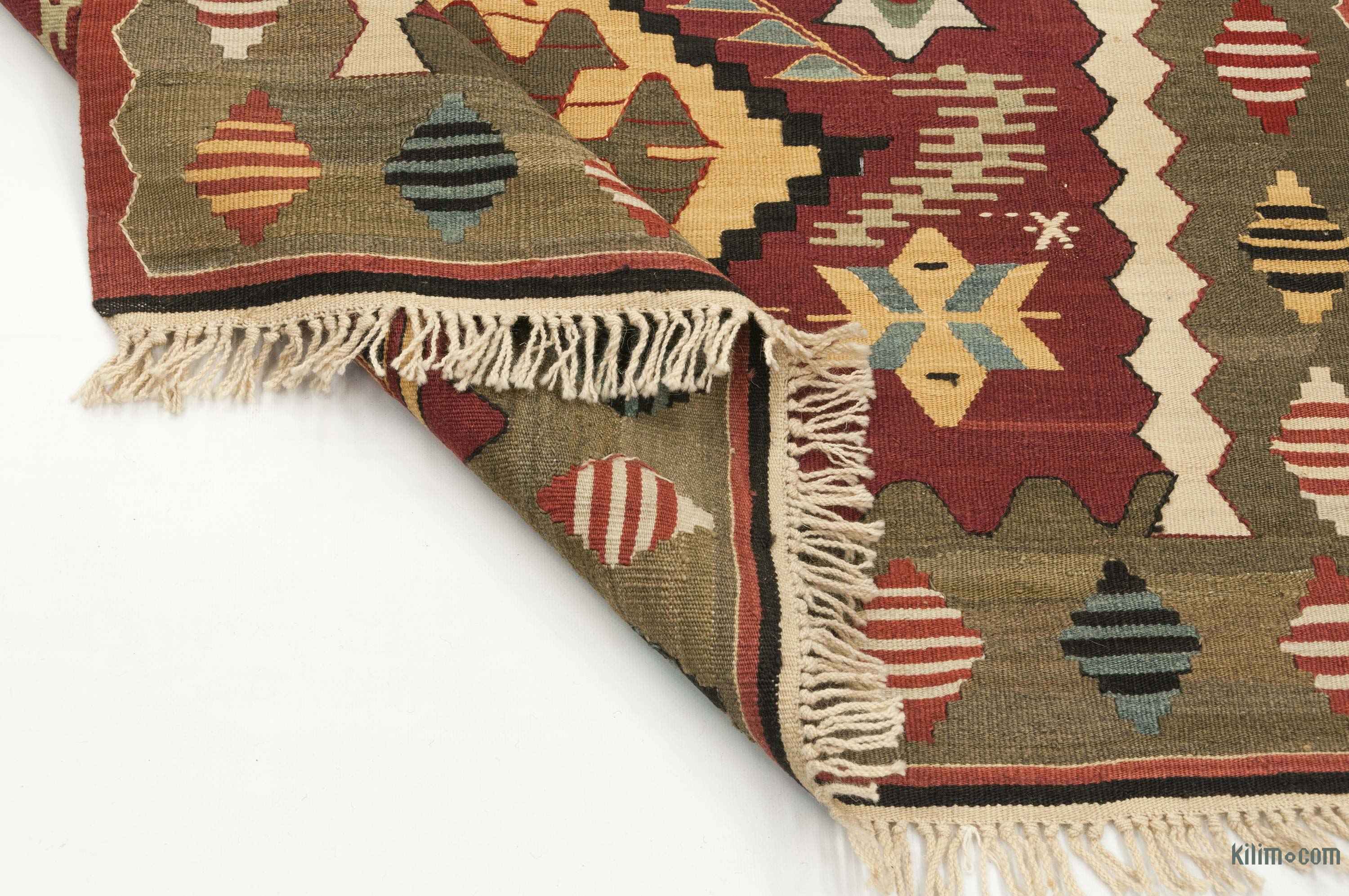  Turkish Kilim rug 5'4x3'2 feet Oriental Area rug Art deco kilim  rug Oriental rug handmade kilim rug : Handmade Products