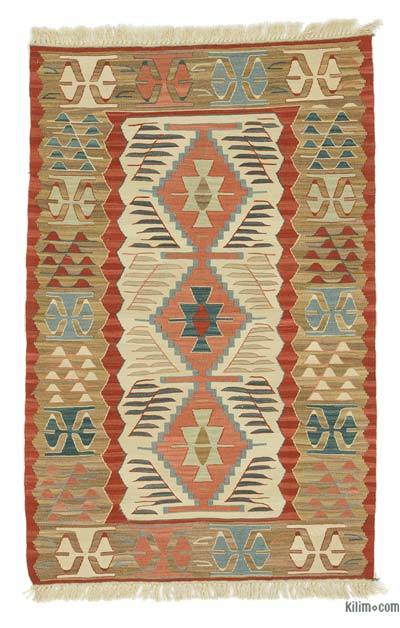 Multicolor New Handwoven Turkish Kilim Rug