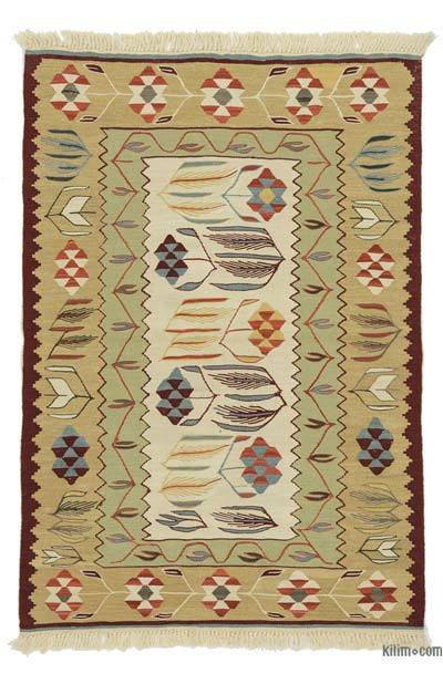 Çok Renkli Yeni El Dokuma Kilim