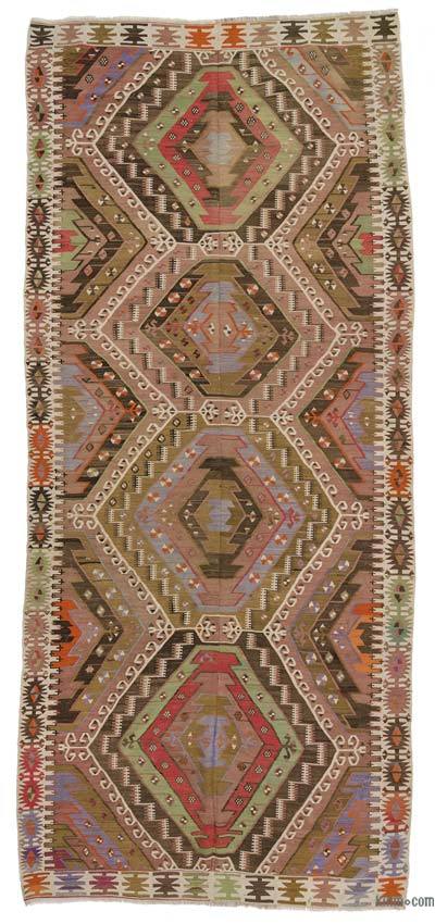Çok Renkli Kayseri Kilimi - 160 cm x 362 cm