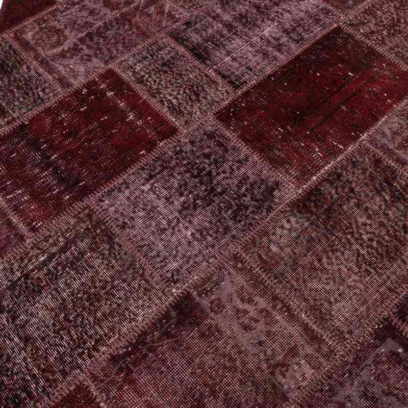 Patchwork Hand-Knotted Turkish Rug - 3' 11" x 5' 11" (47" x 71") - K0032693