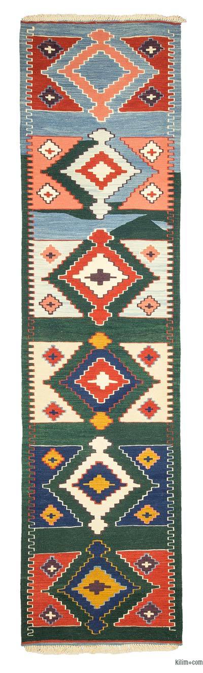 Çok Renkli Yeni Kök Boya Yolluk Kilim