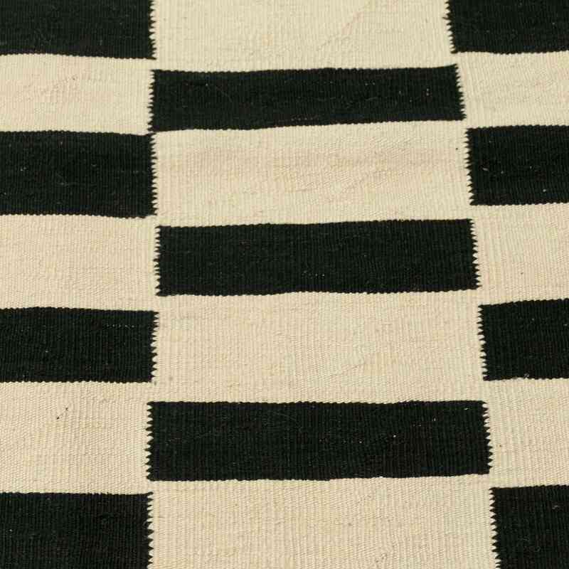 Siyah, Bej Yeni Kök Boya Yolluk Kilim - K0033135