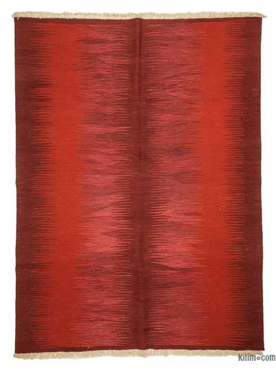 Kırmızı Yeni El Dokuma Kilim