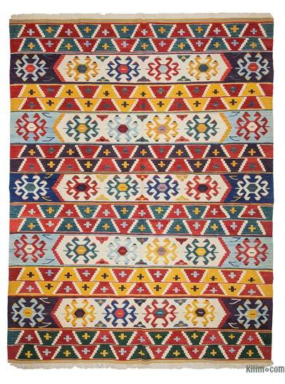 Multicolor New Handwoven Turkish Kilim Rug