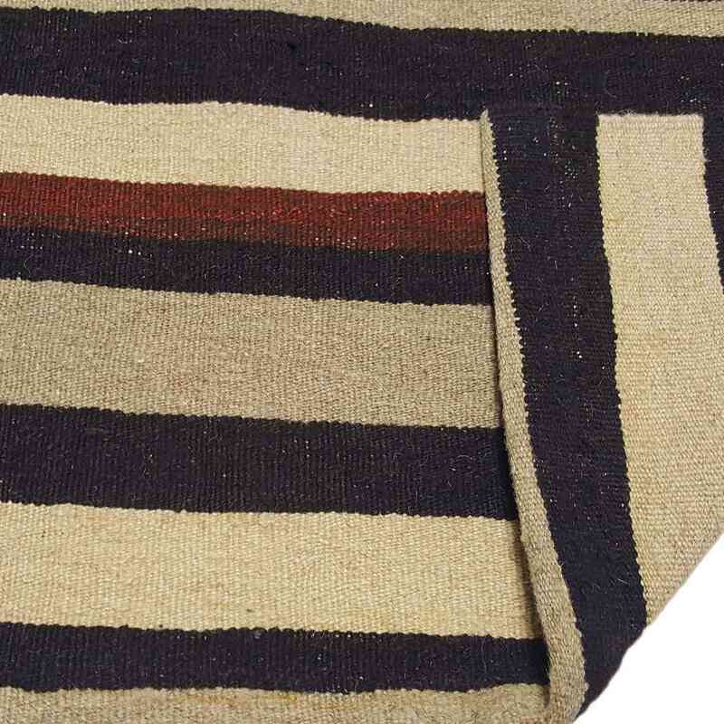 Kahverengi, Bej Yeni Kök Boya Yolluk Kilim - K0033164