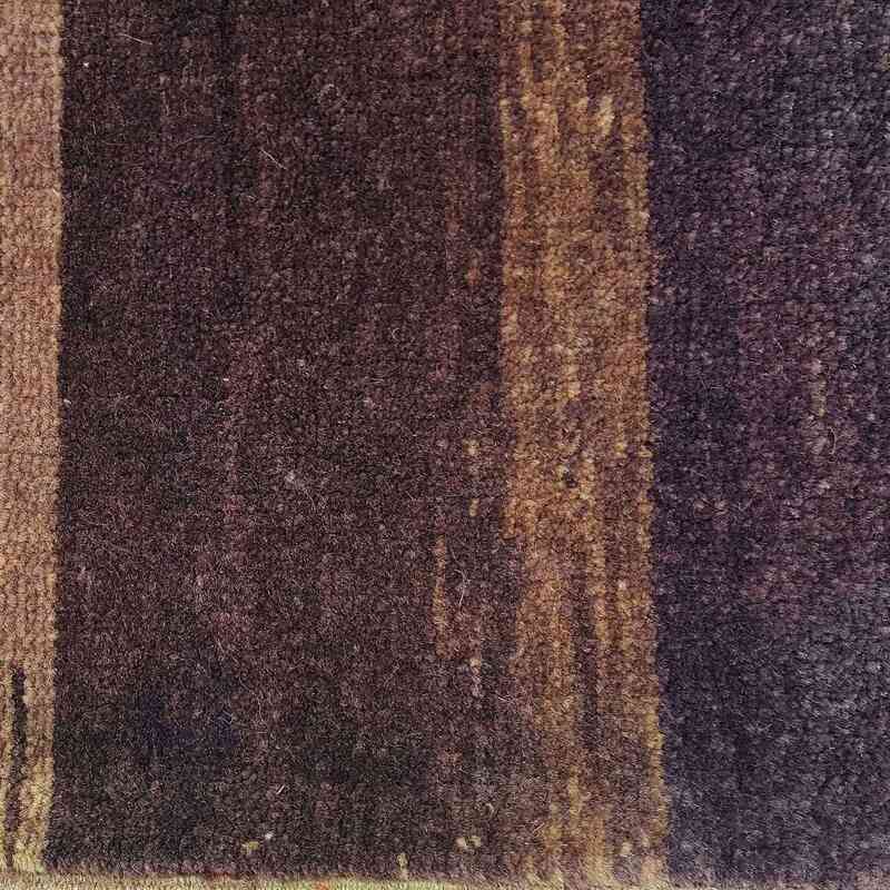 Púrpura Nueva Alfombra Turca De Pila - 128 cm x 186 cm - K0033170