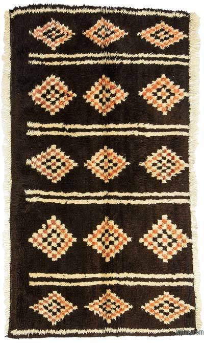 Brown New Turkish Tulu Rug