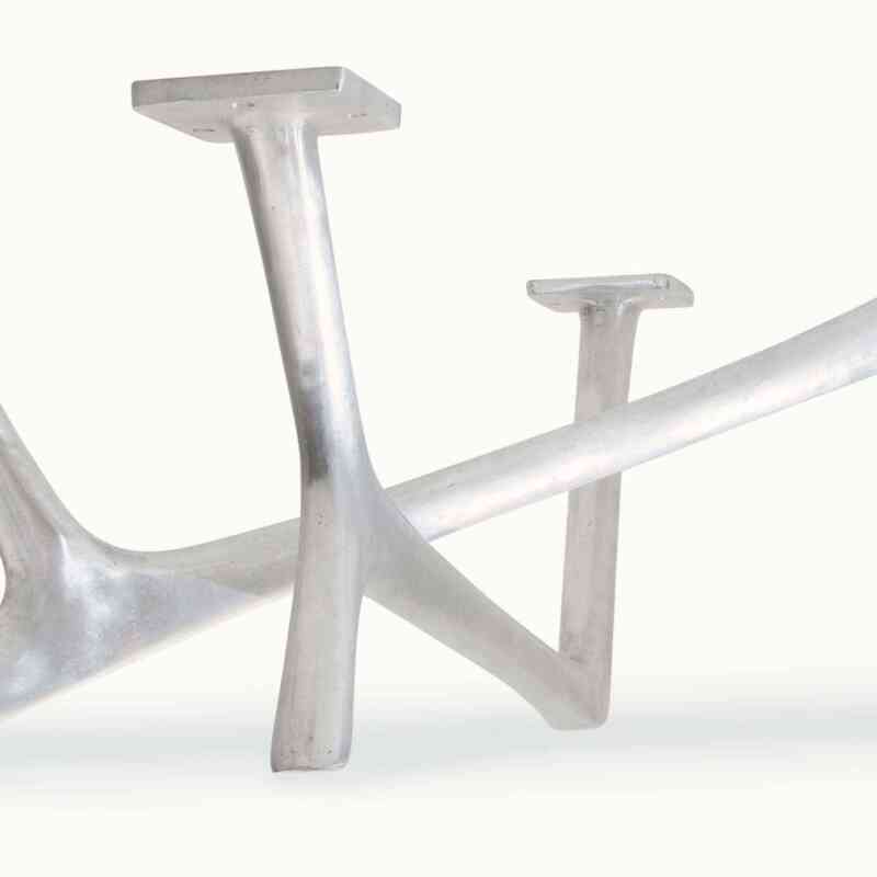 Aluminium Sand Cast Coffee Table Leg (set of 2 pieces) - K0034003