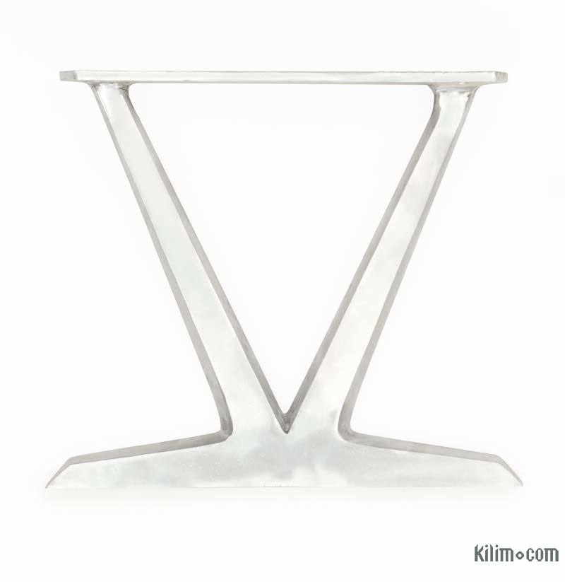 Aluminium Sand Cast Coffee Table Leg (set of 2) - K0034006