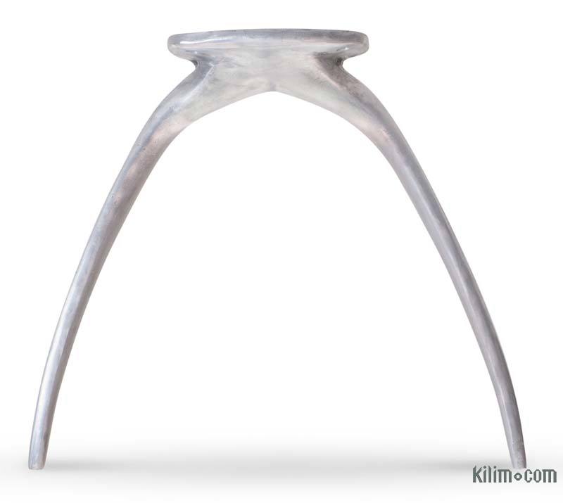 Aluminium Sand Cast Coffee Table Leg (set of 2) - K0034017