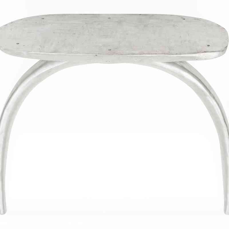 Aluminium Sand Cast Table Leg - Matte Finish (set of 2) - K0034025