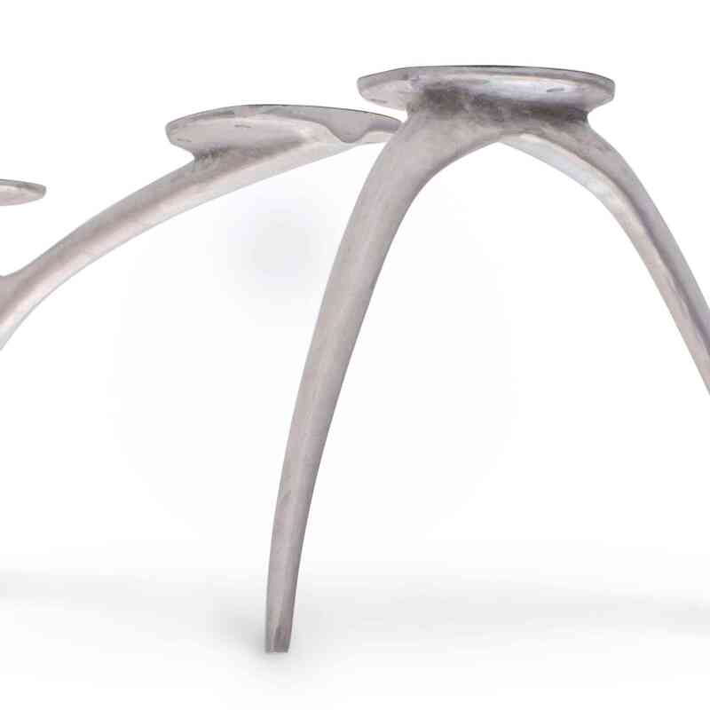 Aluminium Sand Cast Coffee Table Leg (set) - K0034027