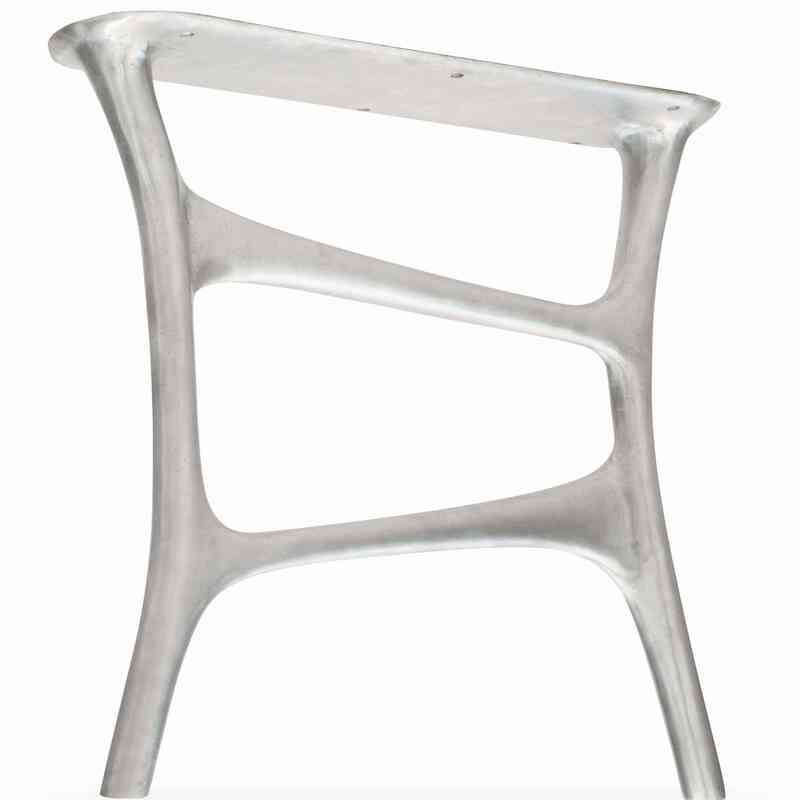 Aluminium Sand Cast Table Leg (set of 2) - K0034029