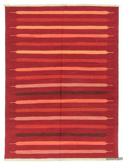 Kırmızı Yeni El Dokuma Kilim