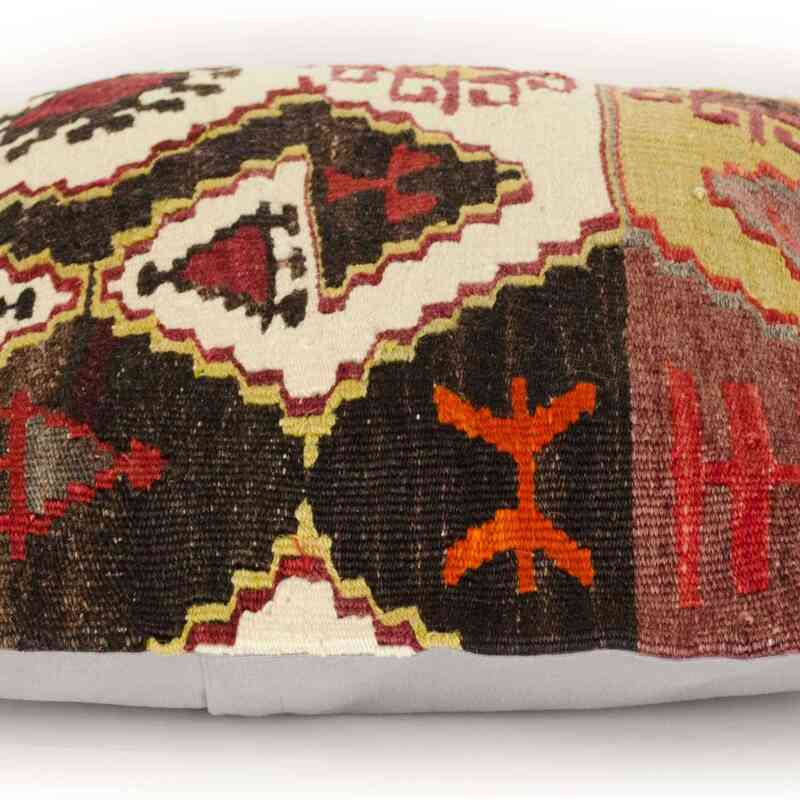 Kilim Pillow Cover - 1' 4" x 1' 4" (16" x 16") - K0036597