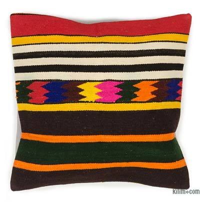 Kilim Pillow Cover - 1' 4" x 1' 4" (16" x 16")